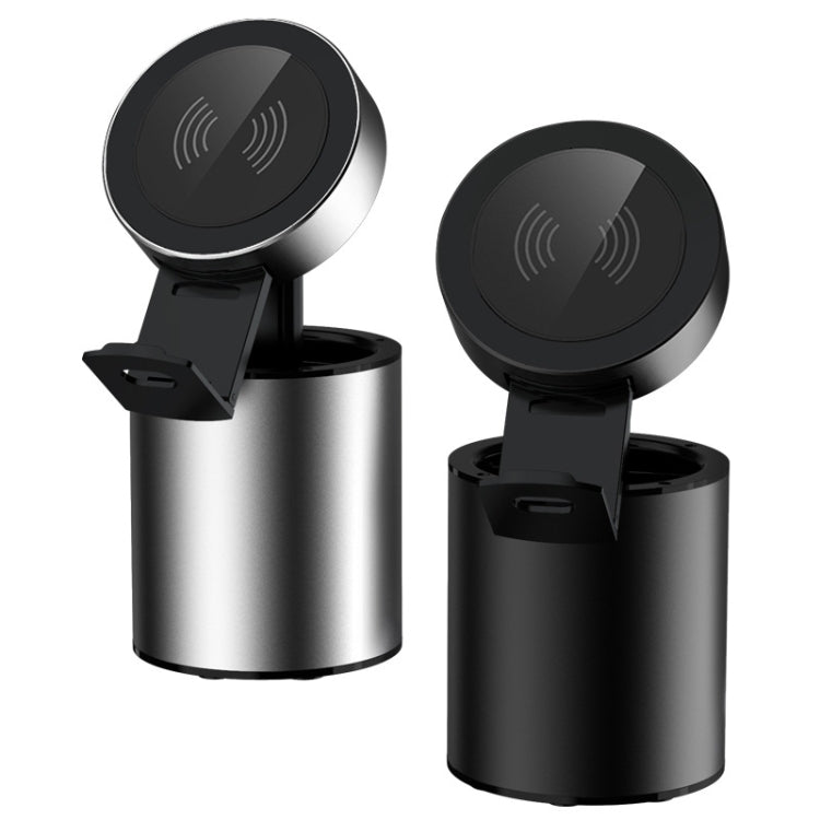 CCH1 18W Max Mobile Phone Wireless Charger Metal Pen Holder Foldable Portable Mobile Phone Tablet Holder