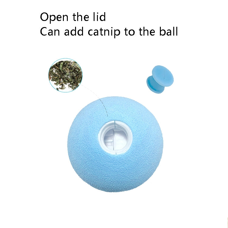 3 PCS Funny Cat Toy Ball Simulation Animal Vocal Ball, Specification: Wool Material(Pink+Blue+Yellow)