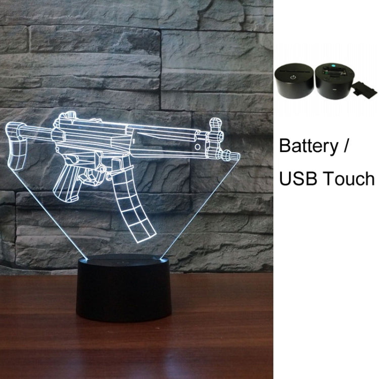 FS-4547 3D Night Light LED Acrylic Visual Light, USB & Battery Version