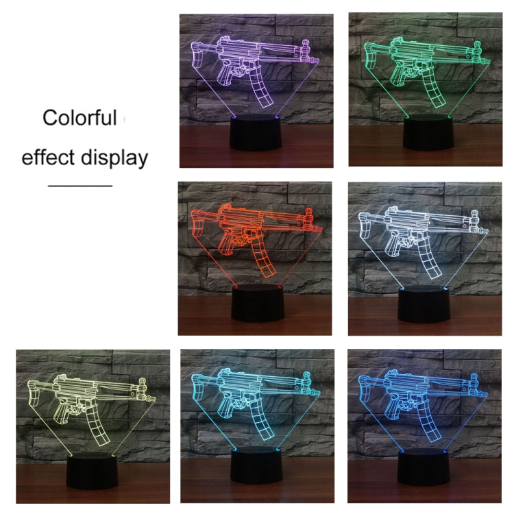 FS-4547 3D Night Light LED Acrylic Visual Light, USB & Battery Version