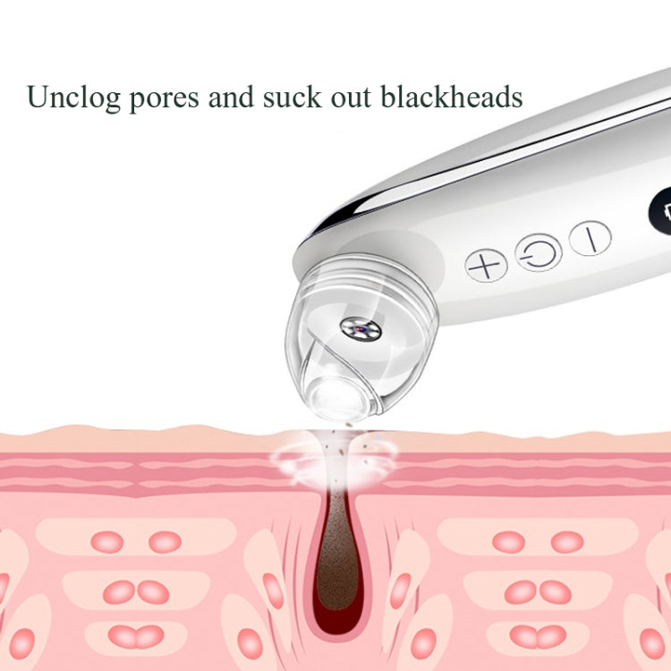 Blackhead Electric Pore Removal Machine Clean Facial Equipment,Style: Without Base