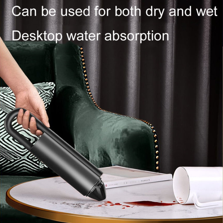 High-Power Small Handheld Portable Car Wireless Vacuum Cleaner with LED Light