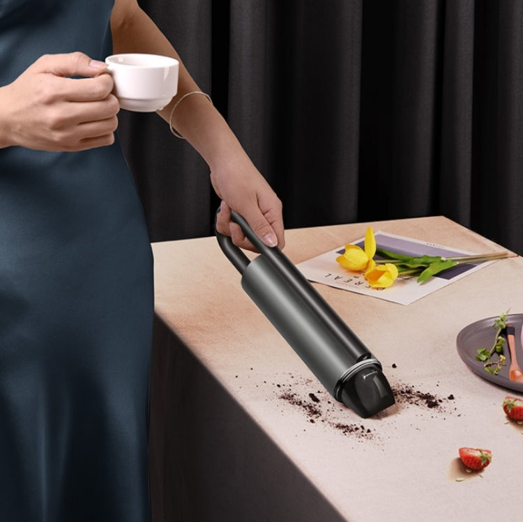 High-Power Small Handheld Portable Car Wireless Vacuum Cleaner with LED Light