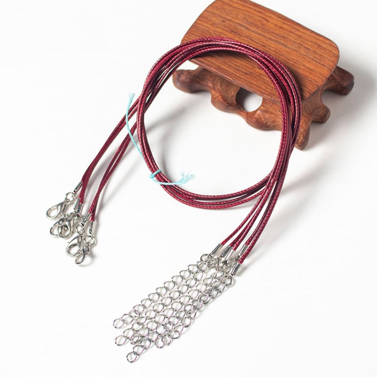 100 PCS Crystal Pendant Necklace Rope Jewelry Lanyard