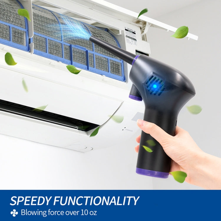 Handheld Powerful Dust Blower Window Sill Keyboard Cleaner(Gray)