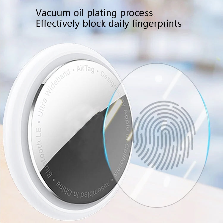 50 Pairs Frosted Front + Back Hydrocoagulant Film Protective Film For AirTag