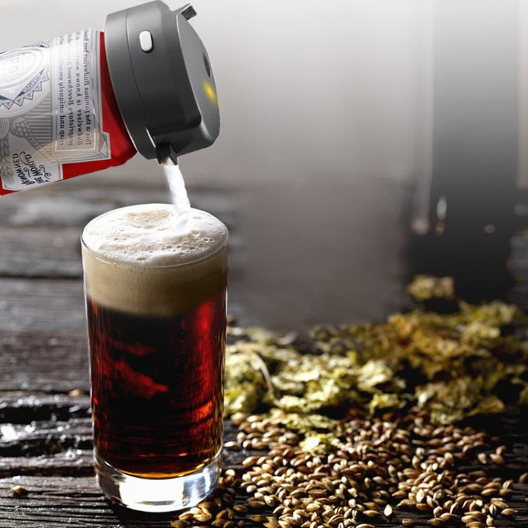 BEER-F2 Canned Beer Foaming Machine Beer Bubbler(Black)