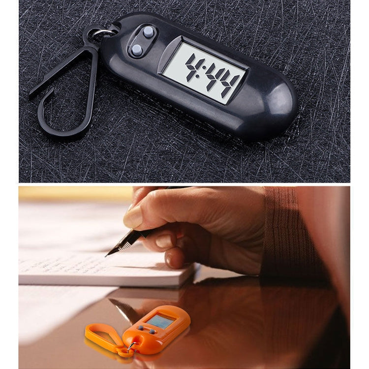20 PCS Y01 Student Exam Electronic Watch Backpack Hanging Watch with Keychain, Random Color Delivery, Style: Round Sleek