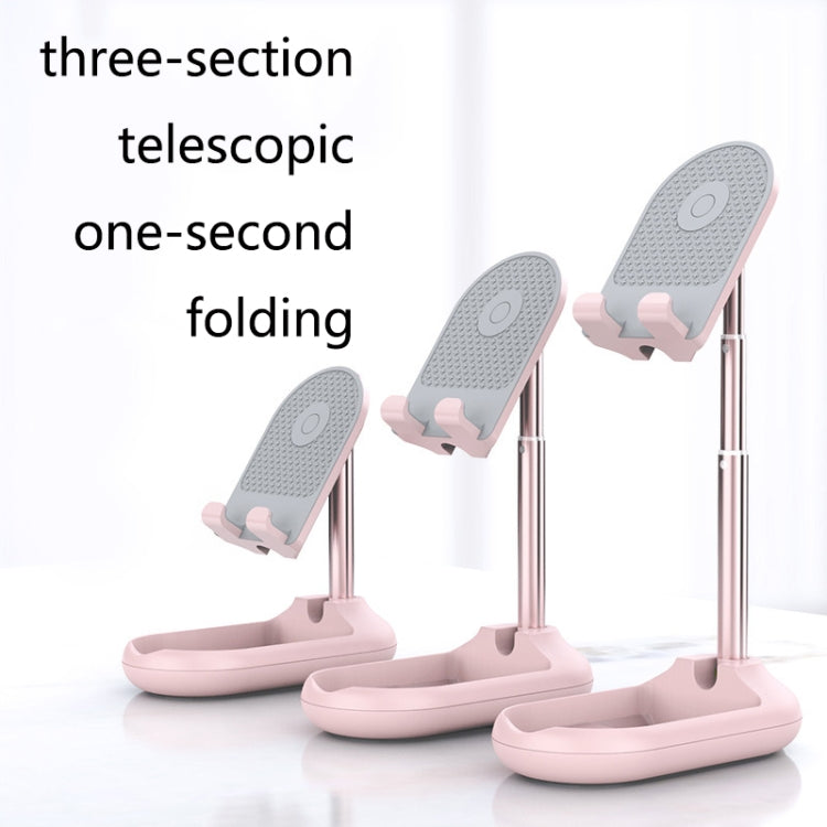 Phone Tablet Desktop Bedside Adjustable Lifting Folding Storage Bracket