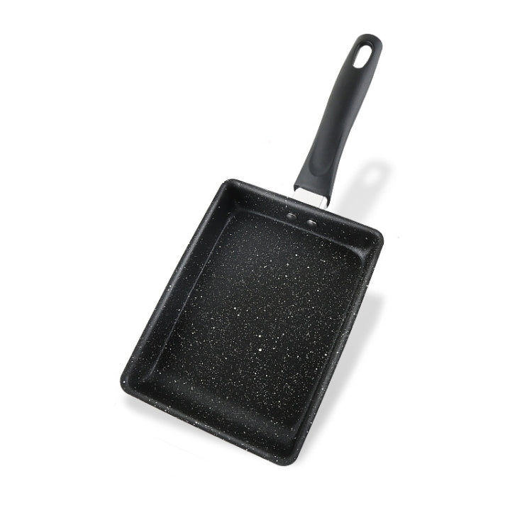 JBY-6658 Small Frying Pan Tamagoyaki Pan Maifanshi Non-Stick Frying Pan Square Omelette Pan,Size: Small (Bakelite Handle)
