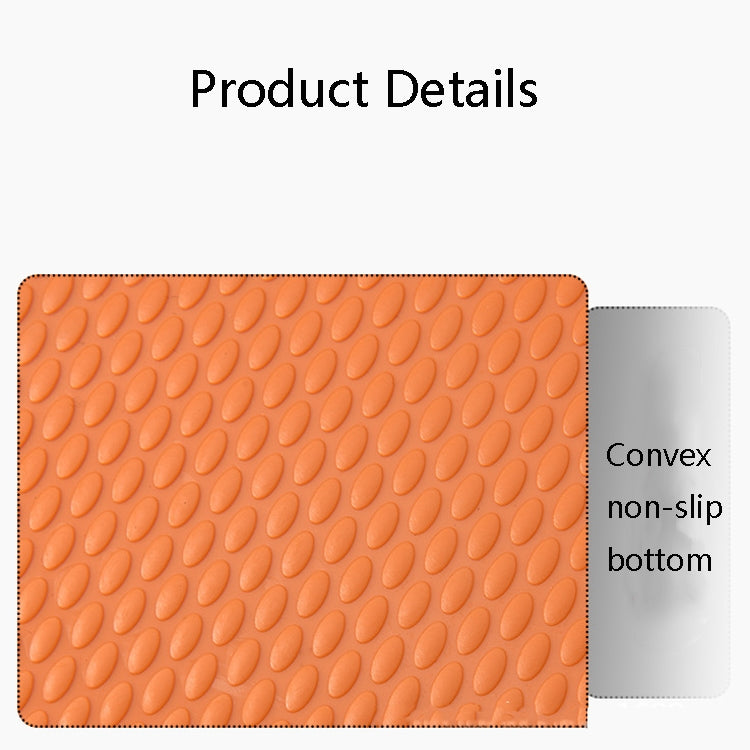 YZ-1766 Bathroom Rotation Punch-Free Rack Wall Hanging Wall Corner Storage Tripod, Style: Single Layer (Vital Orange)