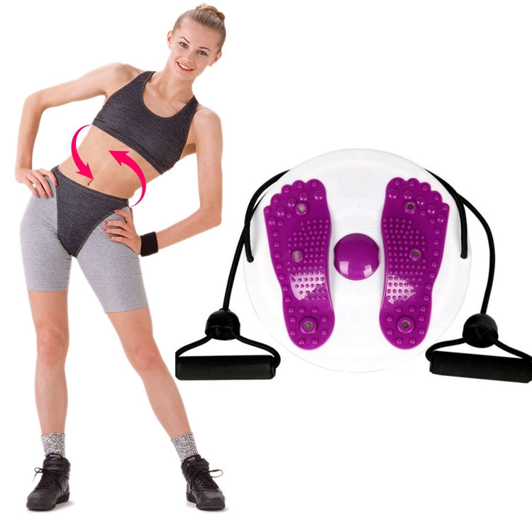 Magnet Massage Board Home Fitness Equipment Twisted Waist Disk With Drawstring, Specification: 28 x 28cm