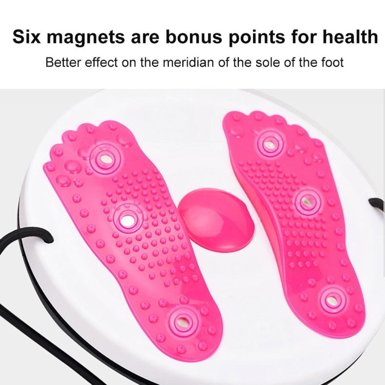 Magnet Massage Board Home Fitness Equipment Twisted Waist Disk With Drawstring, Specification: 28 x 28cm