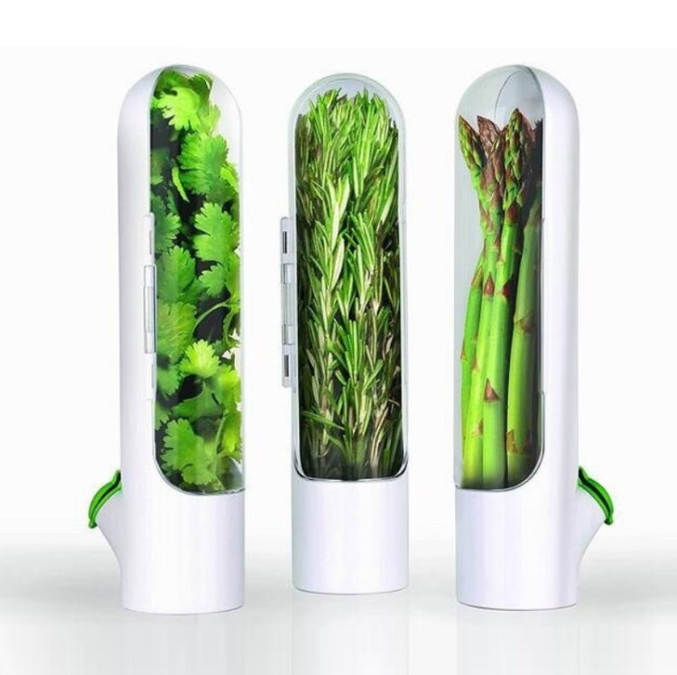 2 PCS Vanilla Storage Cup Bamboo Shoot Fresh-Keeping Box, Specification: 85x85x255mm
