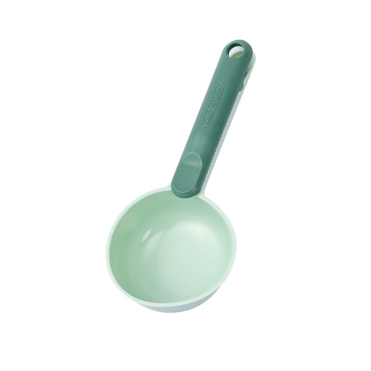 3 PCS Household Plastic Long Handle Multifunctional Rice Scoop With Sealing Clip