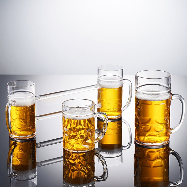 550ml  No. 3 Cup Acrylic Beer Glass KTV Bar Beer Glass