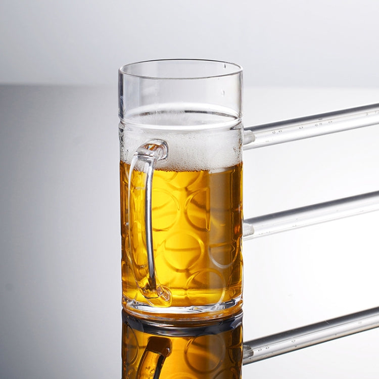 550ml  No. 3 Cup Acrylic Beer Glass KTV Bar Beer Glass