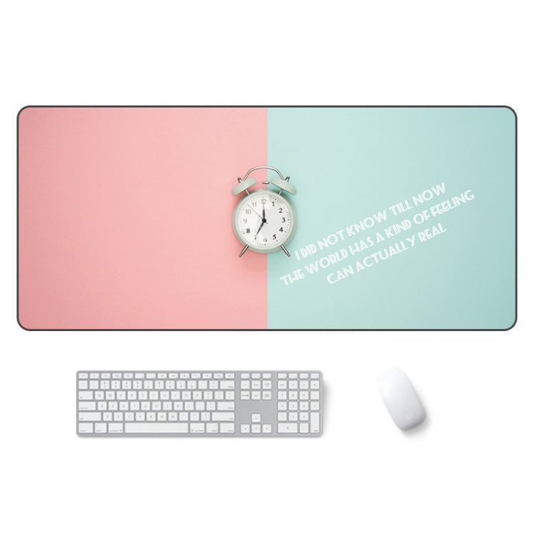 400x900x5mm AM-DM01 Rubber Protect The Wrist Anti-Slip Office Study Mouse Pad