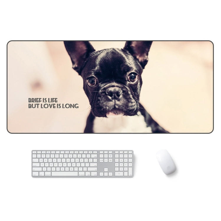 400x900x5mm AM-DM01 Rubber Protect The Wrist Anti-Slip Office Study Mouse Pad
