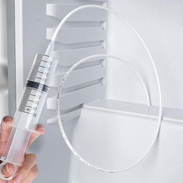 6 PCS Suction Tube + 1.5m Tube Refrigerator Dredge Drain Hole Dredge Tool Refrigerator Water Hole Blocked Drainage Tool