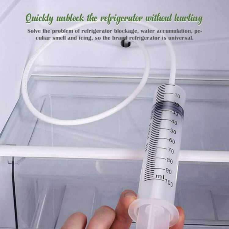 3 PCS 4 in 1 Set Refrigerator Dredge Drain Hole Dredge Tool Refrigerator Water Hole Blocked Drainage Tool