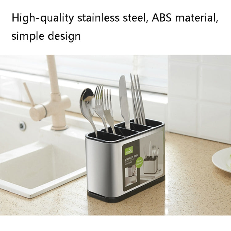 Stainless Steel Tableware Storage Tube Division Chopstick Rest, Layer (specification): H2750 tool holder