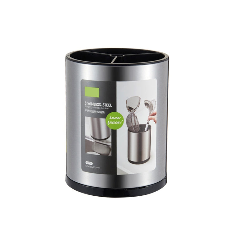 Stainless Steel Tableware Storage Tube Division Chopstick Rest, Layer (specification): H2760 Round
