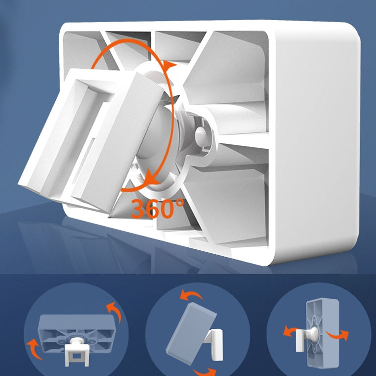 Kitchen And Bathroom Punch-Free Waterproof And Oily Fume Tablet Holder Waterproof Box For IPad,Style: Rotating Model