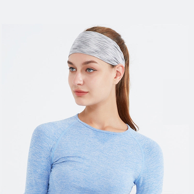 2 PCS Sports Sweat-Absorbent Headband Wide BrimIce Silk Headband For Female