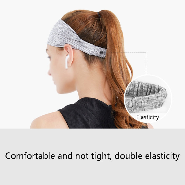 2 PCS Sports Sweat-Absorbent Headband Wide BrimIce Silk Headband For Female