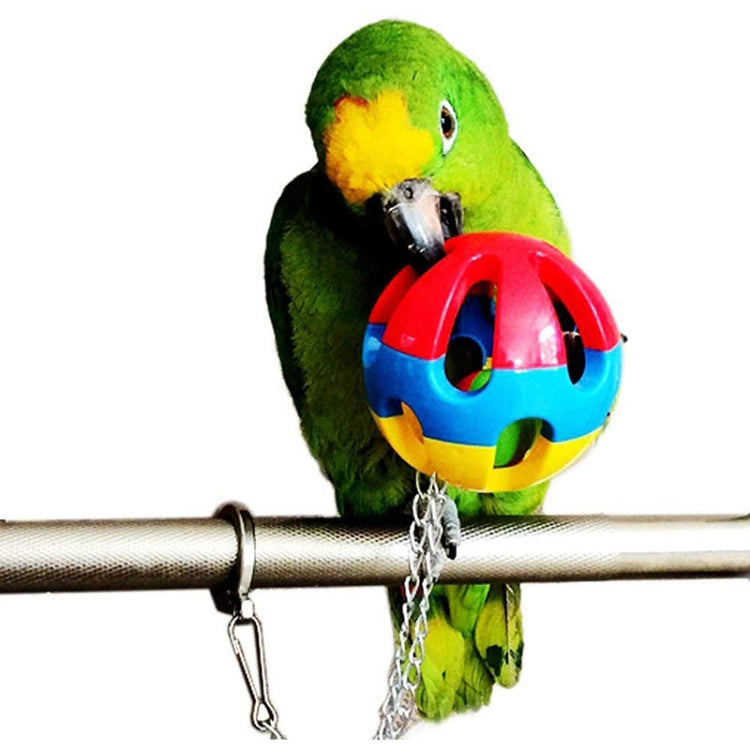 5 PCS/Set MT0034 Parrot Bird Swing Toy Bell Ball Bite String Combo Set