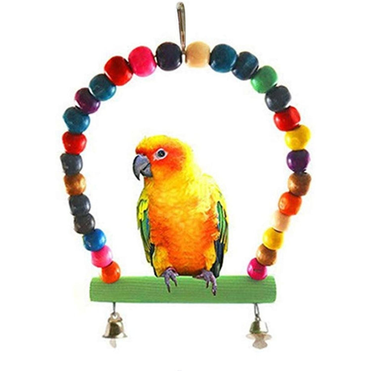 5 PCS/Set MT0034 Parrot Bird Swing Toy Bell Ball Bite String Combo Set