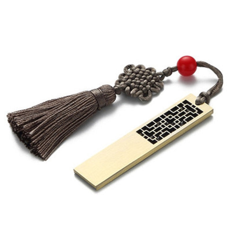 JM03 Metal Classical Style U-Disk Window Grilles USB 2.0 Flash Drive, Capacity: 4GB