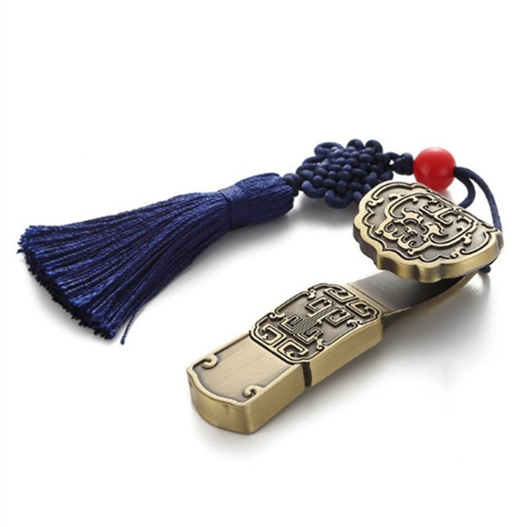 JM03 Metal Classical Style U-Disk Window Grilles USB 2.0 Flash Drive, Capacity: 16GB