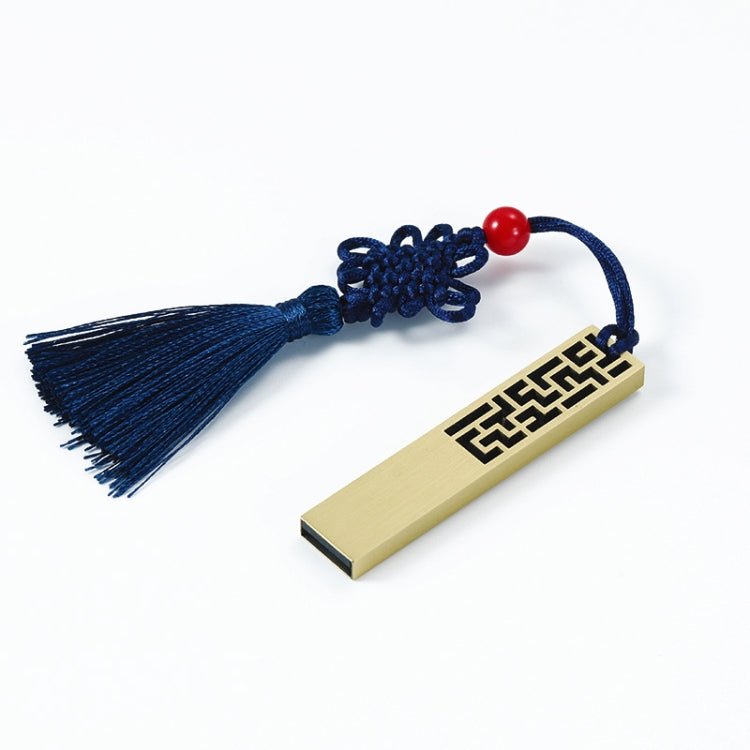 JM03 Metal Classical Style U-Disk Window Grilles USB 2.0 Flash Drive, Capacity: 16GB