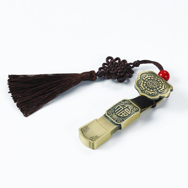 JM03 Metal Classical Style U-Disk Window Grilles USB 2.0 Flash Drive, Capacity: 128GB