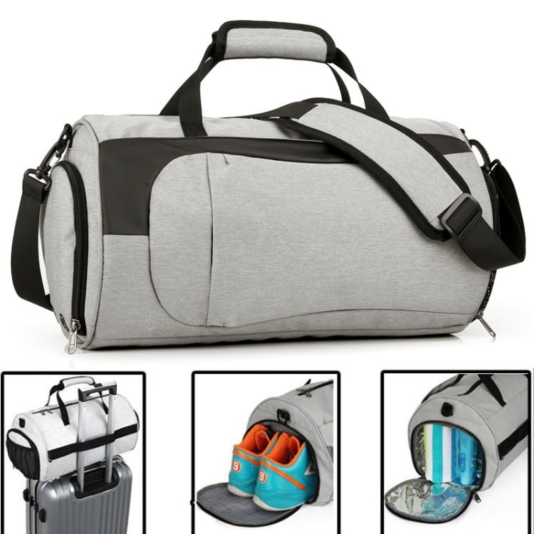 Sports Gym Bag Men Shoulder Portable Travel Luggage Bag Basketball Football Swimming Sports Training Bag, Size: 44 x 26 x 26cm