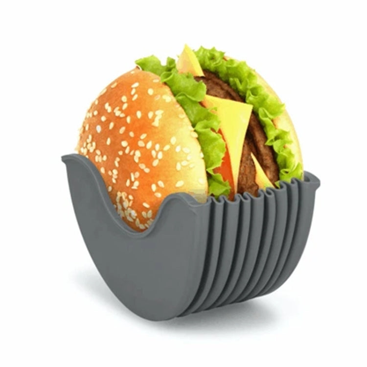 2 PCS Hamburger Handheld Box Egg Tart Sandwich Biscuits Box