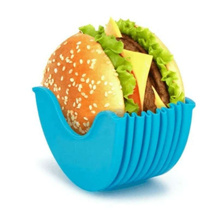 2 PCS Hamburger Handheld Box Egg Tart Sandwich Biscuits Box