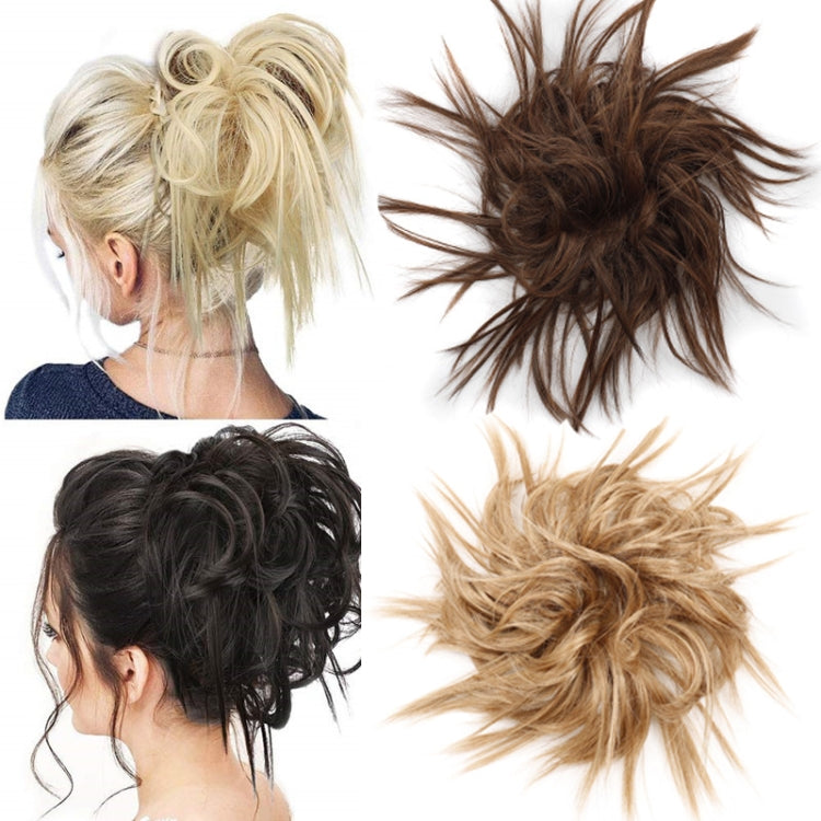 3 PCS Personality Messy Cocktail Hair Circle Wig Curly Hair Circle