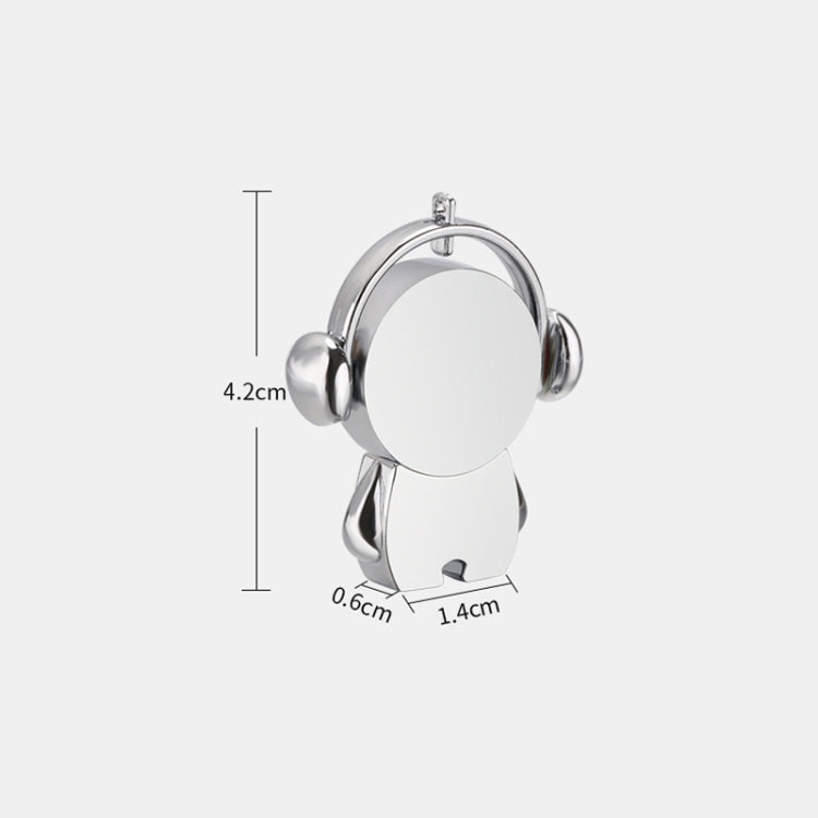 Y01 Metal Musician Car Cartoon Style U Disk, Capacity: 128GB