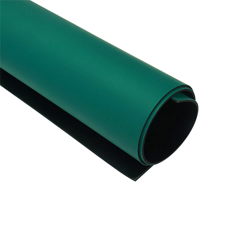 Anti-Static Shuttle Pad Wear-Resistant Acid And Alkali Flame Retardation Pad PVC Anti-Static Rubber, Specification: 0.6mx1mx2mm (Ordinary Green)