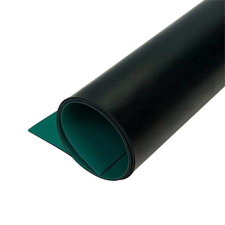 Anti-Static Shuttle Pad Wear-Resistant Acid And Alkali Flame Retardation Pad PVC Anti-Static Rubber, Specification: 0.6mx1mx2mm (Ordinary Green)