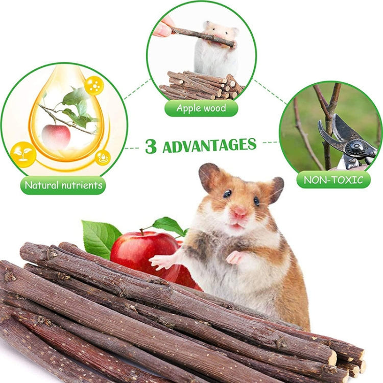 MT0020 Hamster Wooden Ladder Seesaw Grass Ball Chewing Tunnel Toy Set(12 Pcs/set)