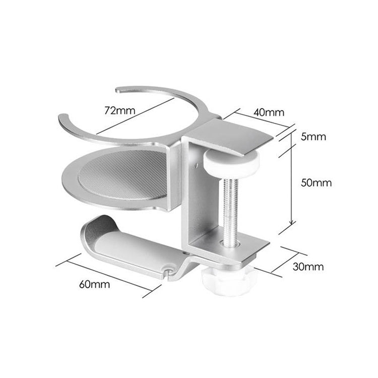 Rotating Cup Holder Headphone Holder Internet Cafe Monitor Headphone Hanger