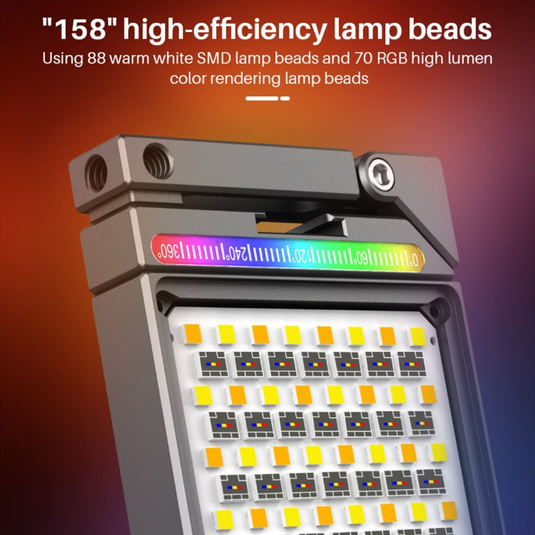 Ulanzi VIJIM R70 Full-Color RGB Portable Fill Light SLR Micro Single Camera Photo Photography Vlog Lighting Lamp