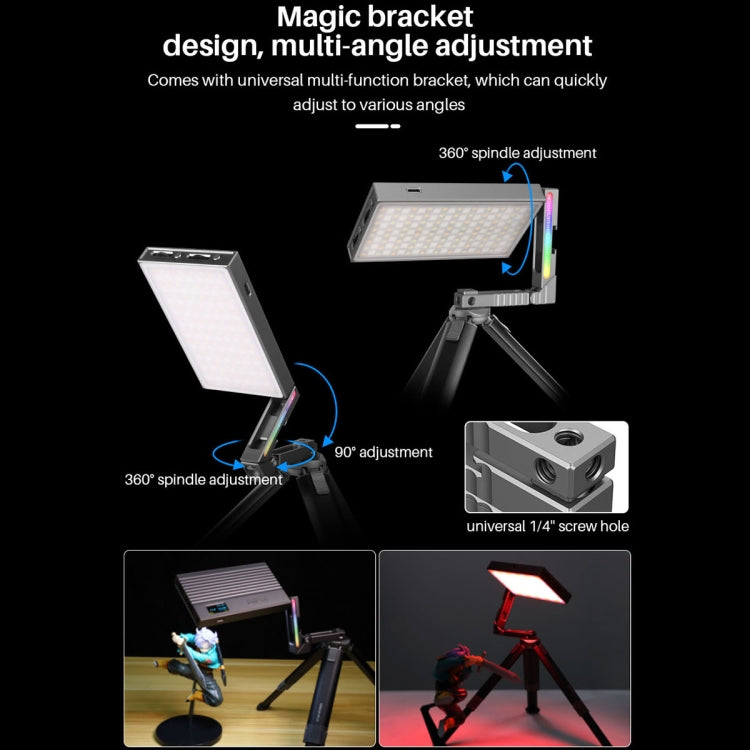 Ulanzi VIJIM R70 Full-Color RGB Portable Fill Light SLR Micro Single Camera Photo Photography Vlog Lighting Lamp