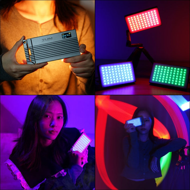 Ulanzi VIJIM R70 Full-Color RGB Portable Fill Light SLR Micro Single Camera Photo Photography Vlog Lighting Lamp