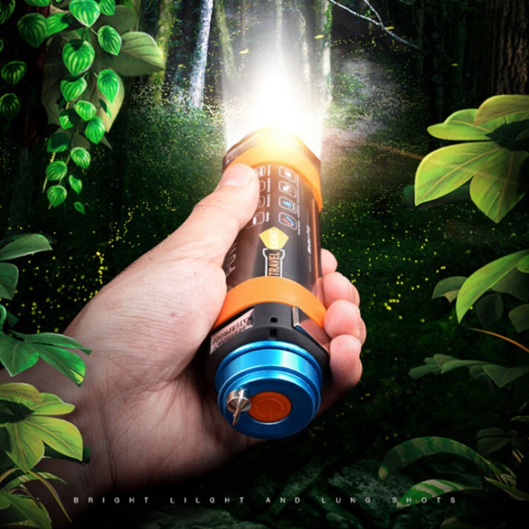 T30 Outdoor LED Camping Light Multi-Function Emergency IP68 Waterproof Flashlight with Mosquito Repellent / Warning Function