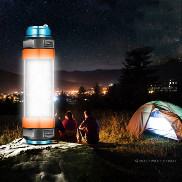 T30 Outdoor LED Camping Light Multi-Function Emergency IP68 Waterproof Flashlight with Mosquito Repellent / Warning Function